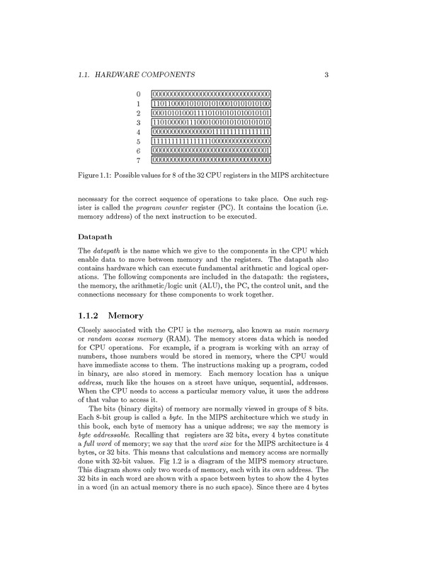 Computer Organization with MIPS - Page 3